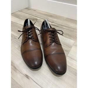 Steve Madden Brown Journee Oxford Dress Shoes Lace Up Men's Size 10